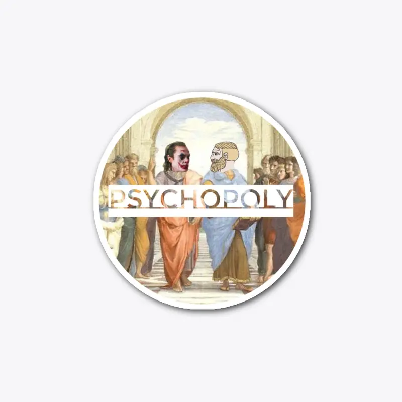 Psychopoly Sticker